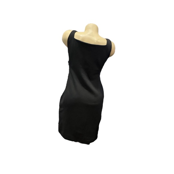 Eileen Fisher Black Sleeveless V Neck Dress Medium NWOT - Picture 2 of 2
